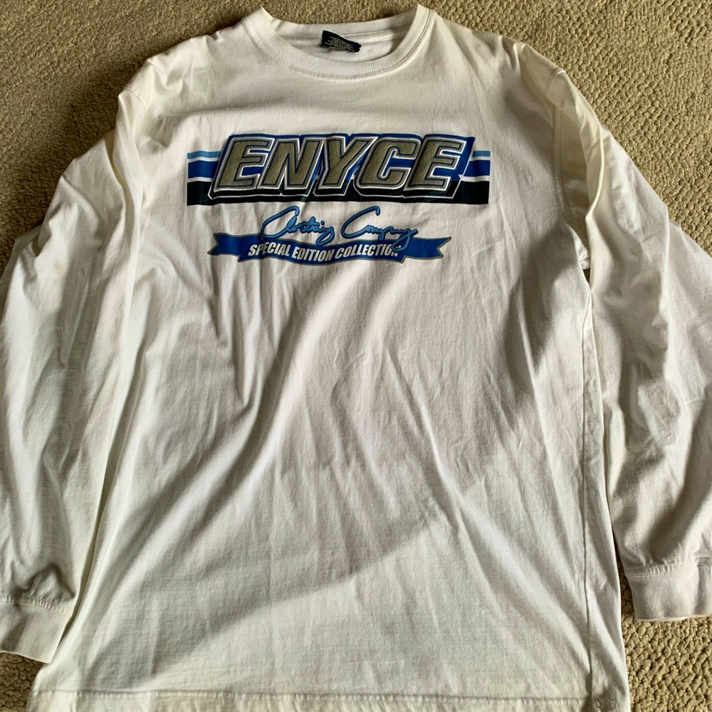 Enyce White Long Sleeve Tee XL